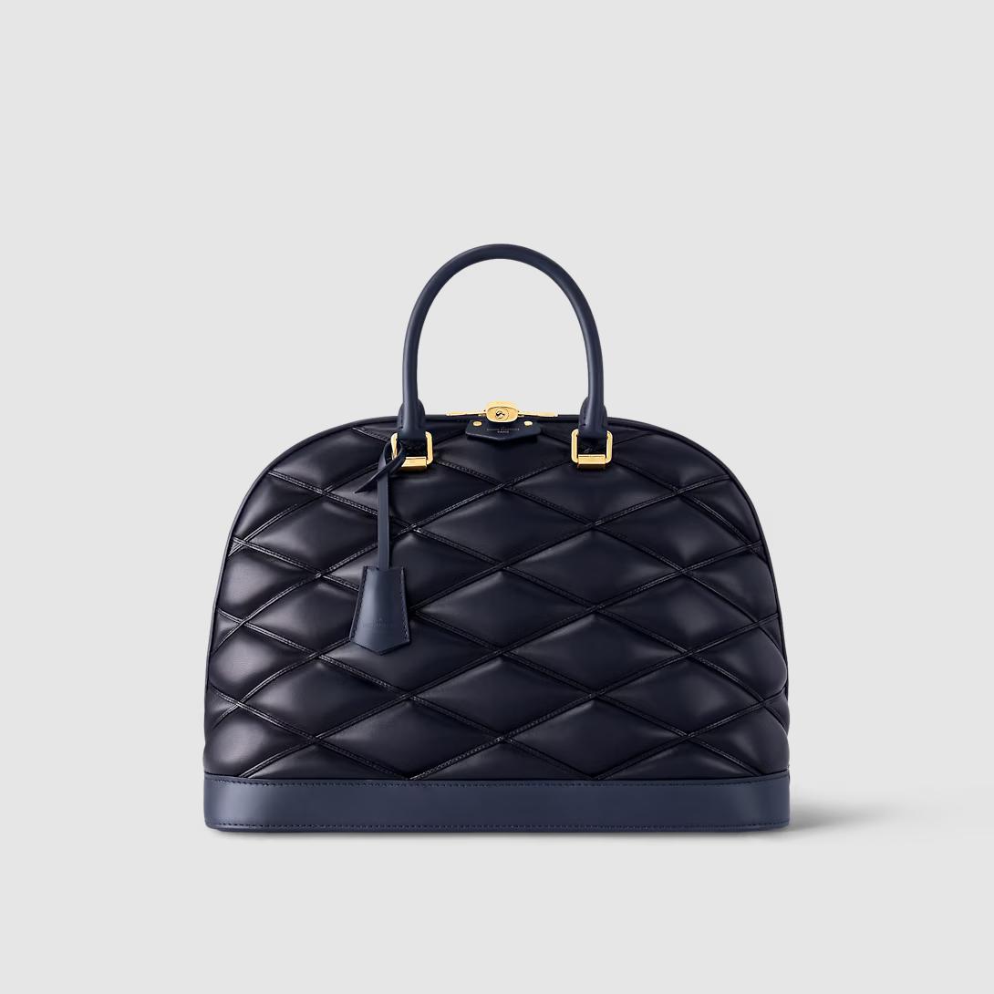 Túi Louis Vuitton Alma Gm Malletage Nữ Xanh Navy